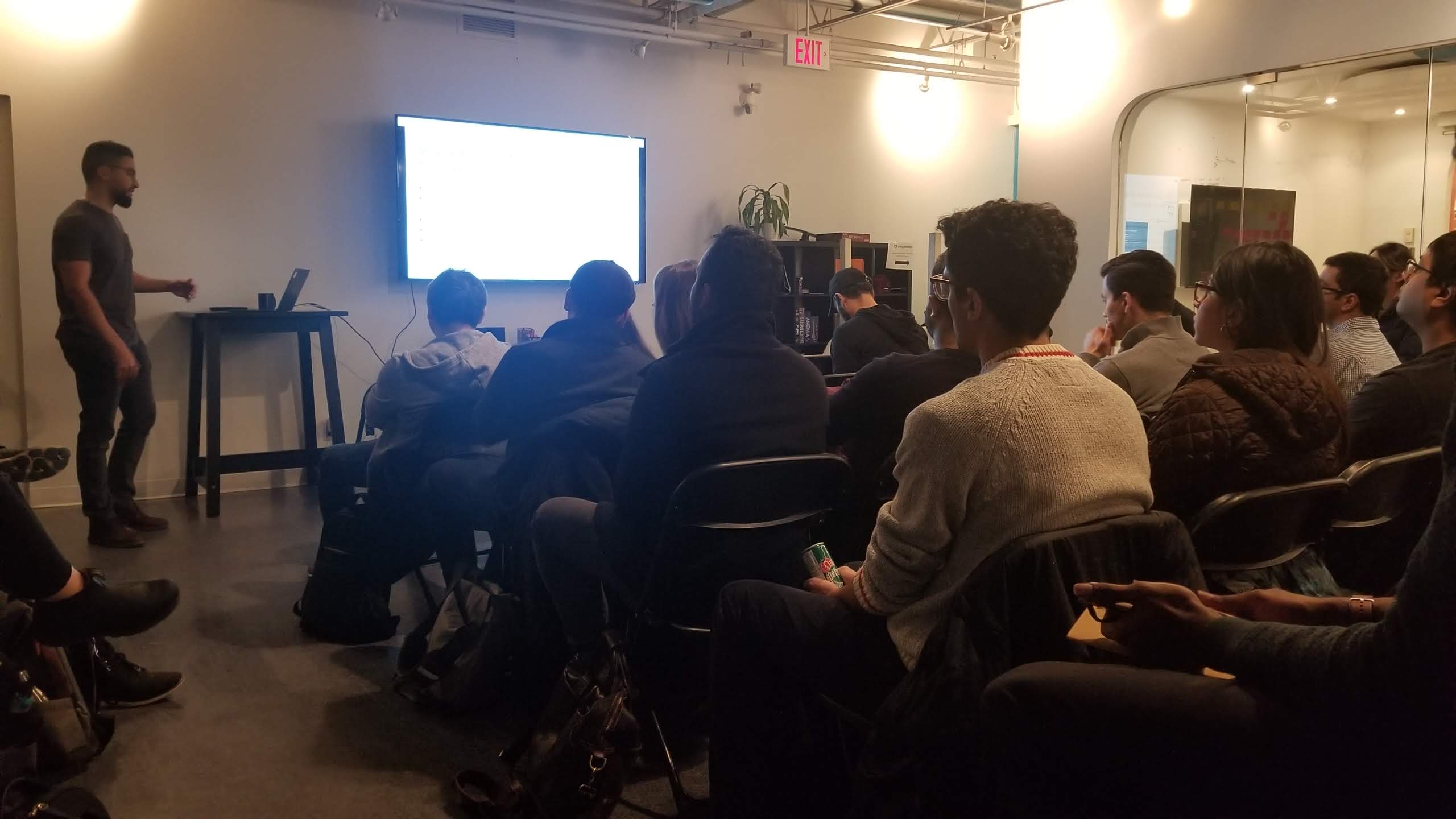 Mayank during an analog weekend project